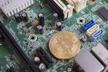 Cryptocurrency Business Concept