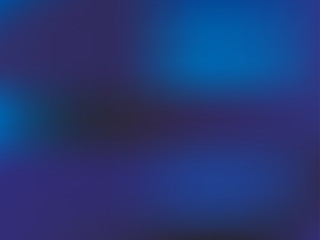 Abstract dark blue blurred background. Smooth gradient texture color. Vector illustration. Wavy, dynamic website pattern