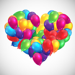 Illustration for birthday or any celebration, vector.