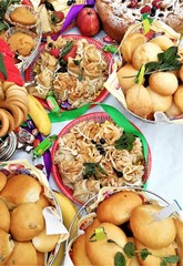 Russian pancakes and pies