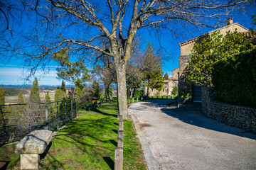 Lussan,Gard,Occitanie, France.