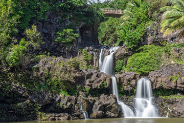 Seven Sacred Pools Landscape Hana Maui