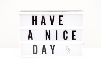 have a nice day text