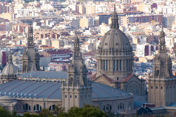 Fototapeta premium Montjuic National Palace