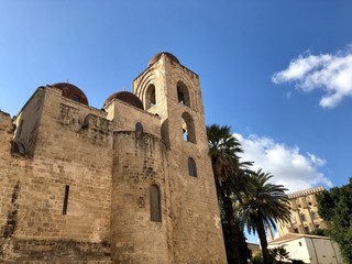 Fototapeta na wymiar Palermo, San Giovanni degli Eremiti