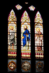 Stained Glasses of Sant Pere de les Puelles Church