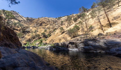 Fototapeta na wymiar Tuolumne River in California