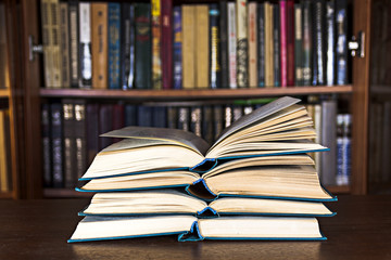 The book on the table