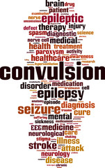 Convulsion word cloud