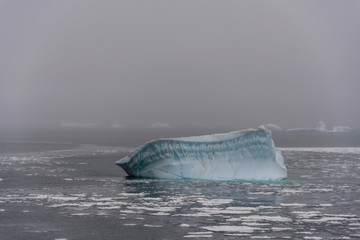 Iceberg in Antarctic sea