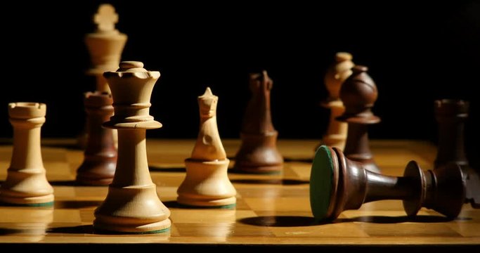 1795 Chess Queen Takes King Check Mate, 4K