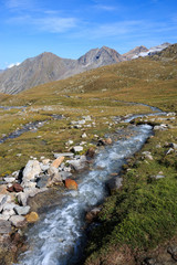 torrente in alta Valnontey - Parco Nazionale del Gran Paradiso