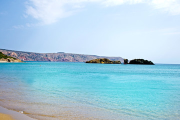 Meravigliosa spiaggia dell'isola di Creta - Grecia