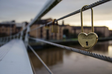 Lock representing love