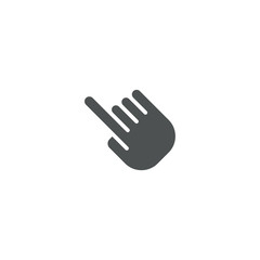 click icon. sign design