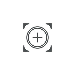 disc drive icon. sign design