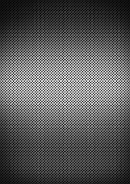 Silver Brushed Metal Grid Background Texture