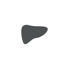 liver icon. sign design