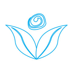 Isolated spa logo