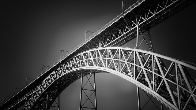 Fototapeta Old iron bridge