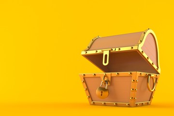 Open treasure chest