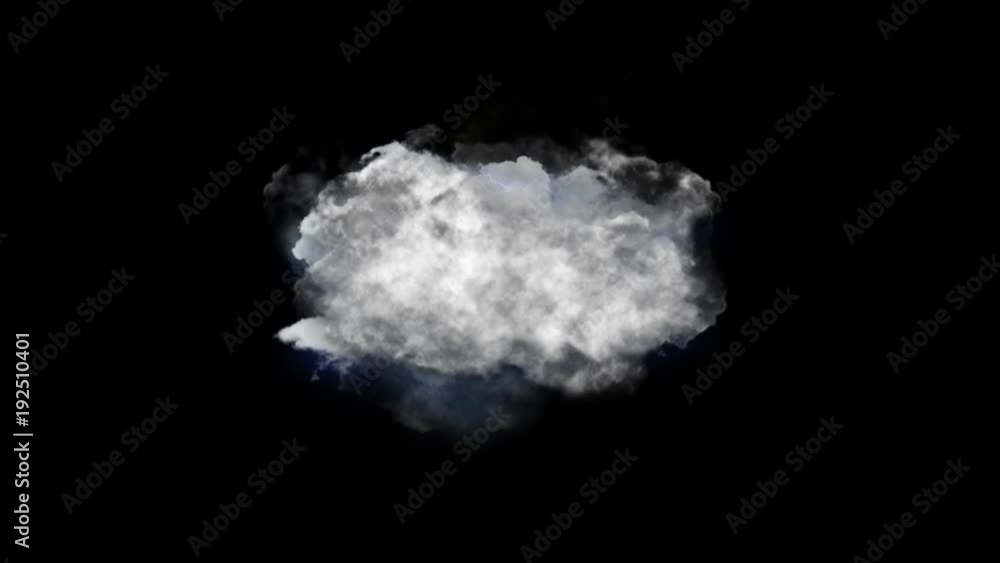 Poster lightning, weather forecast icon with alpha channel