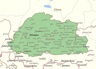 Bhutan-World-Countries-VectorMap-A