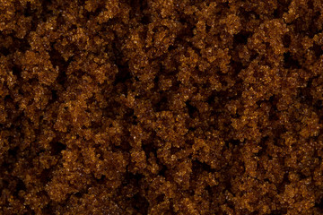 Brown sugar close up