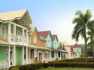 Caribbean architecture, typical house