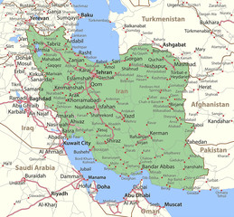 Iran-World-Countries-VectorMap-A