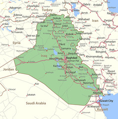 Iraq-World-Countries-VectorMap-A
