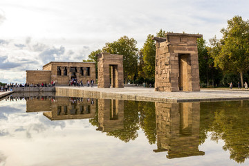 Obraz premium Temple of Debod Madrid Spain