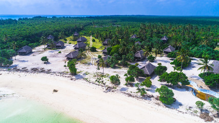 Abandoned resort in Zanzibar, Tanzania.