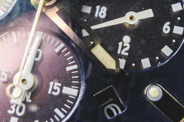 closeup watch