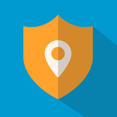 Shield Icon - Location Pinpoint