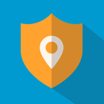 Shield Icon - Location Pinpoint