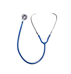 Doctor stethoscope on white background