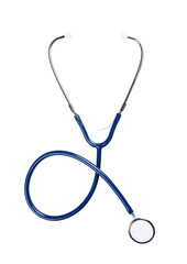 Doctor stethoscope on white background