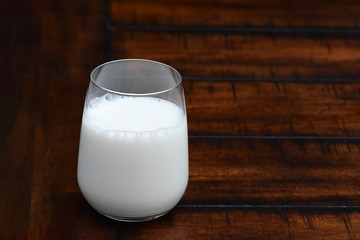 Glass of Coconut Milk
