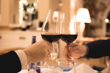 cheers, to a lovely evening.