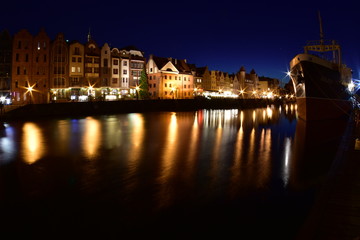 Gdansk by night, 