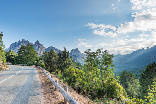 Frankreich, Korsika, Quenza, Bergkette Aiguilles de Bavella