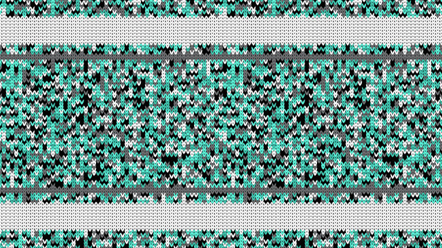 Sweater Texture with Empty Space for Text. Winter Sweater Holiday Design. Vector Seamless Knitting Sweater Texture