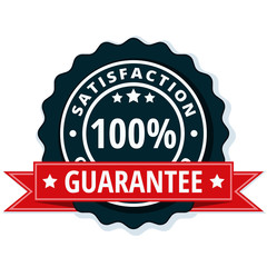 100% Satisfaction Guaranteed illustration