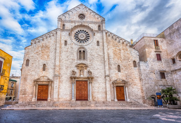 Fototapeta na wymiar Bari Cathedral of Saint Sabinus