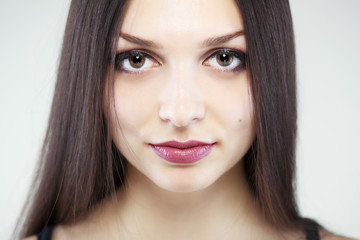 Obraz premium brunette girl portrait