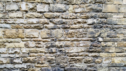 An old wall of a castle