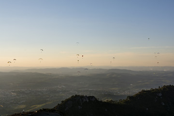 Sunset Parachutes 1