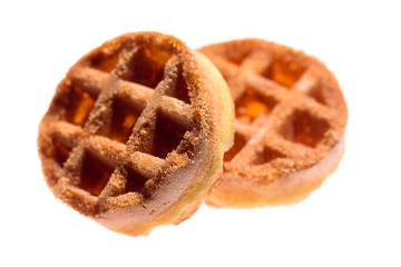 biscuit pastry isolated on white background