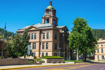 Fototapeta na wymiar City Hall in South Dakota